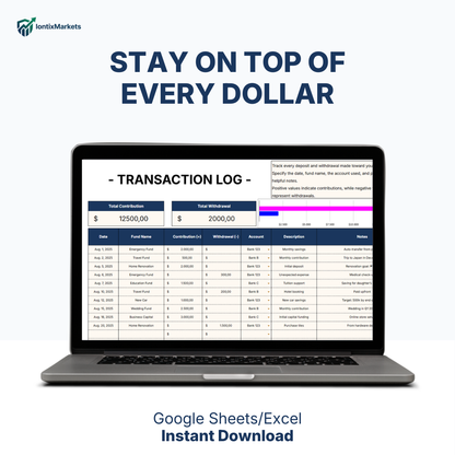 The Ultimate Wealth & Savings Goal Tracker