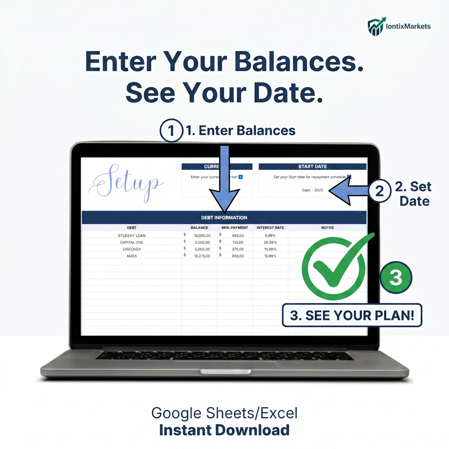 The Ultimate Debt Freedom Tracker